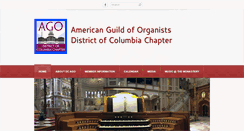 Desktop Screenshot of dcago.org